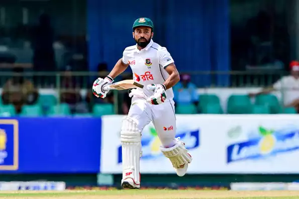Shadman Islam played a solid innings of 46 on a rain-affected day.