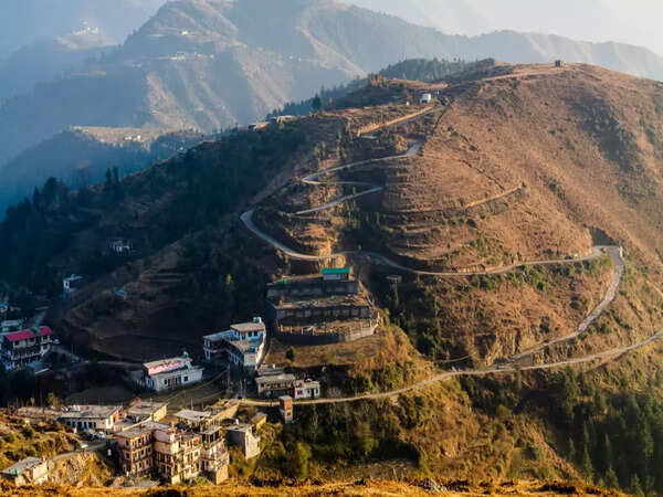 Scenic mountain view in Chakrata