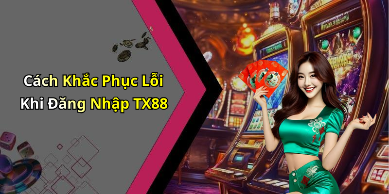 Cách Khắc Phục Lỗi Khi Đăng Nhập TX88