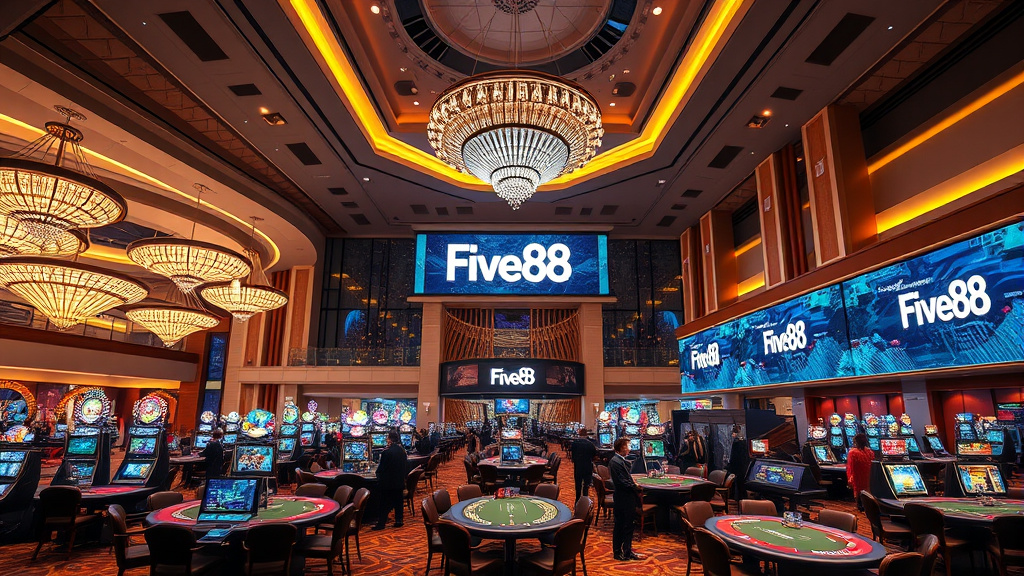 Khám Phá Casino Five88 - Trải Nghiệm Đỉnh Cao Trong Thế Giới Sòng Bài Trực Tuyến