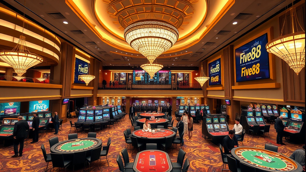 Khám Phá Casino Five88 - Trải Nghiệm Đỉnh Cao Trong Thế Giới Sòng Bài Trực Tuyến